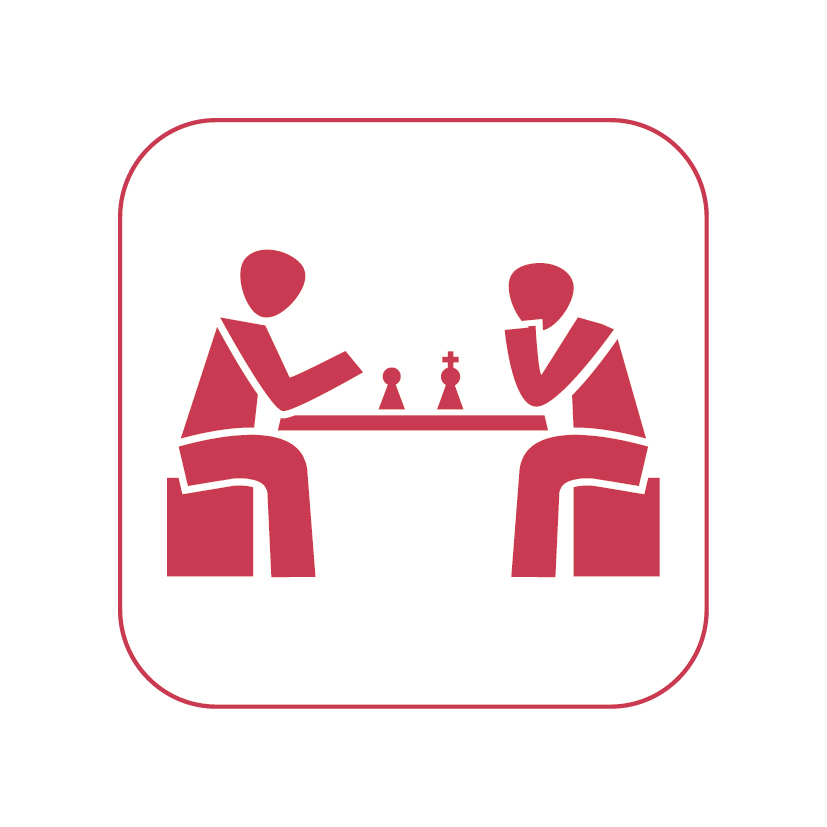 icon schach rot auf weiss 50mm rgb 300dpi